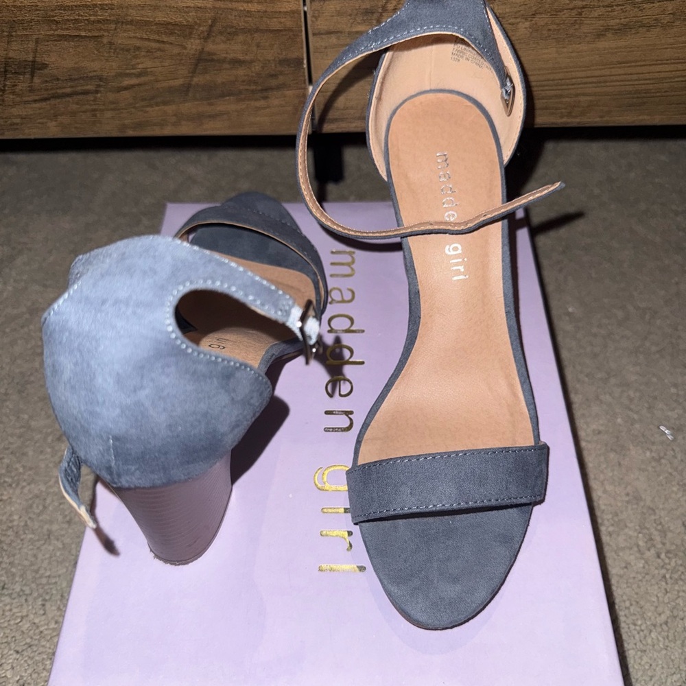 Madden Girl Charcoal Women's Heels